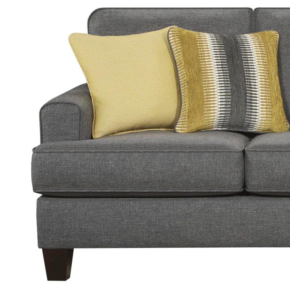 Xenia Maxwell Sleeper Sofa in Gray, , large