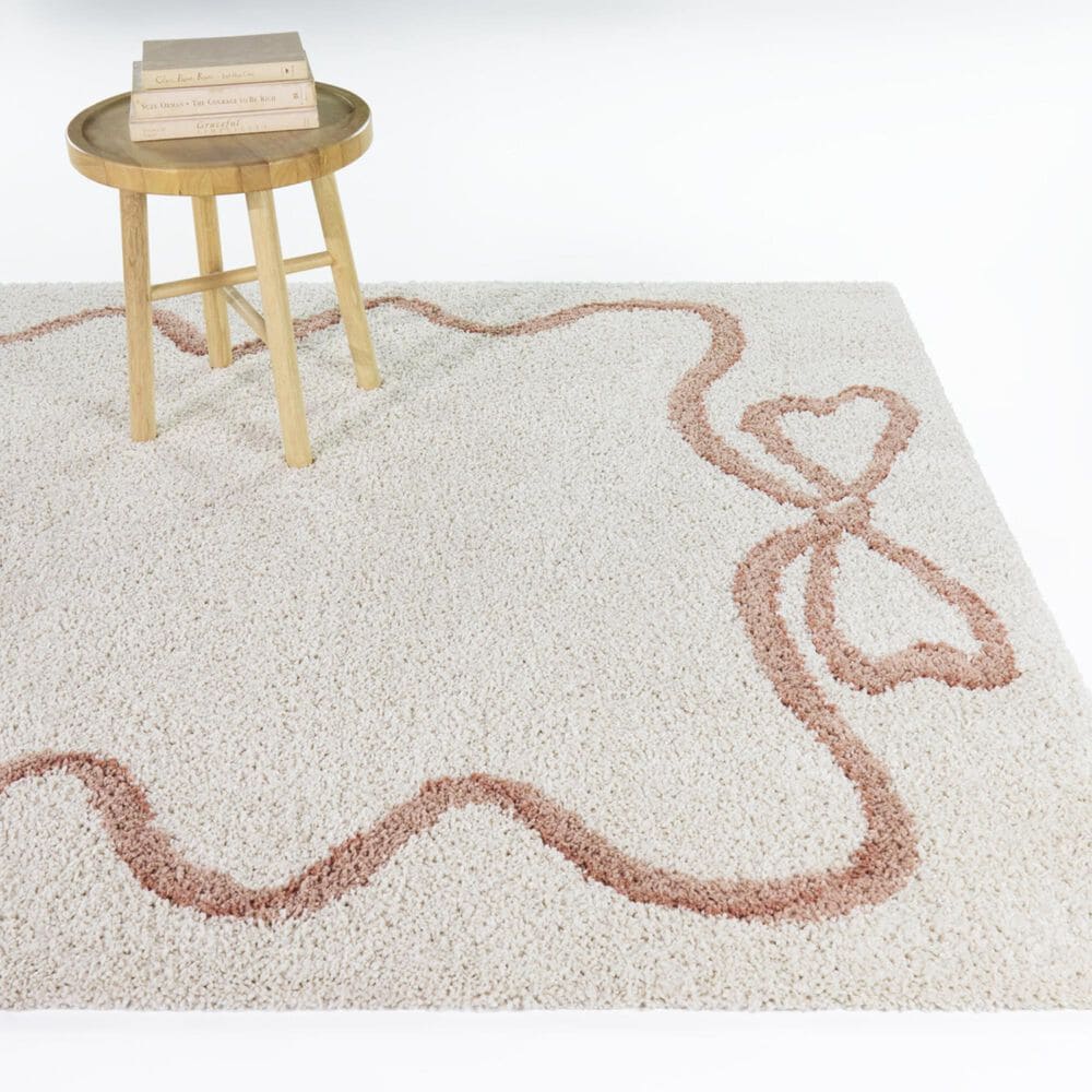 Balta Rugs Stella Valentina Grey 5'3" x 7' Area Rug, , large