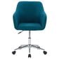 CorLiving Marlowe Upholstered Task Chair in Dark Blue, , large