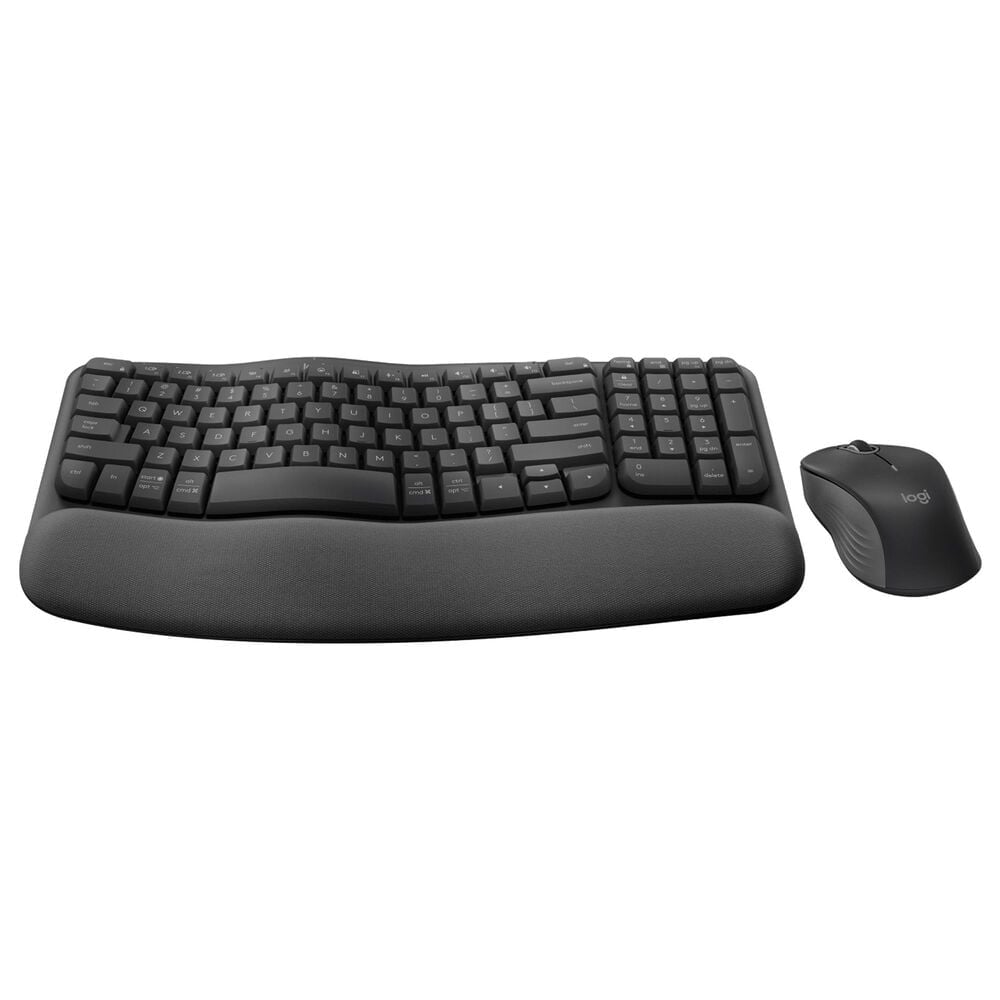 Logitech Wave Keys MK670 Wireless Keyboard and Mouse Combo in Graphite, , large