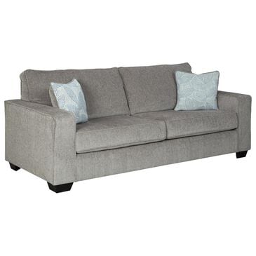 Ashley Altari 85" Queen Sofa Sleeper in Alloy, , large