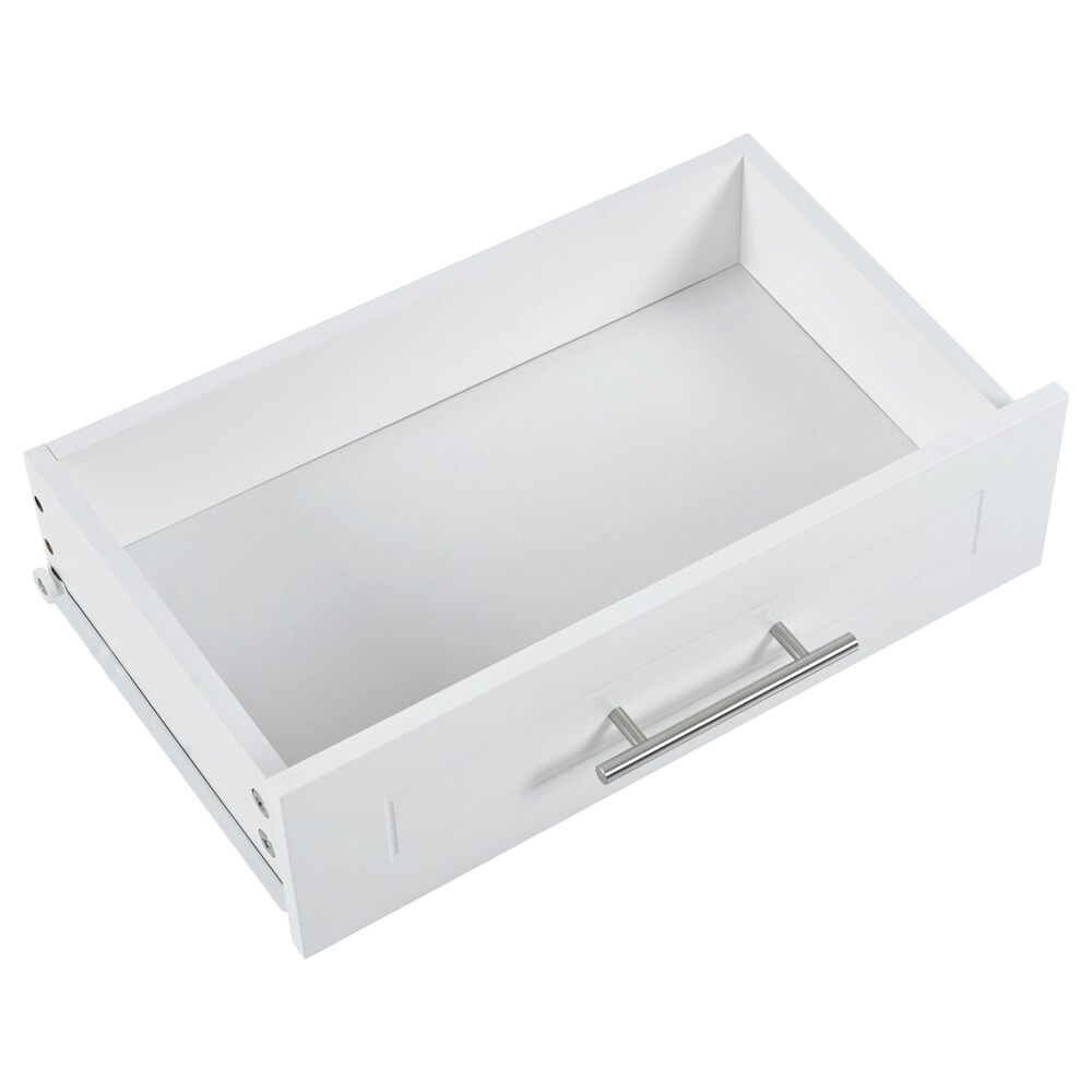 HOMLUX 47" Fluted Kitchen Island with Trash Can Storage Cabinet in White and Natural, , large