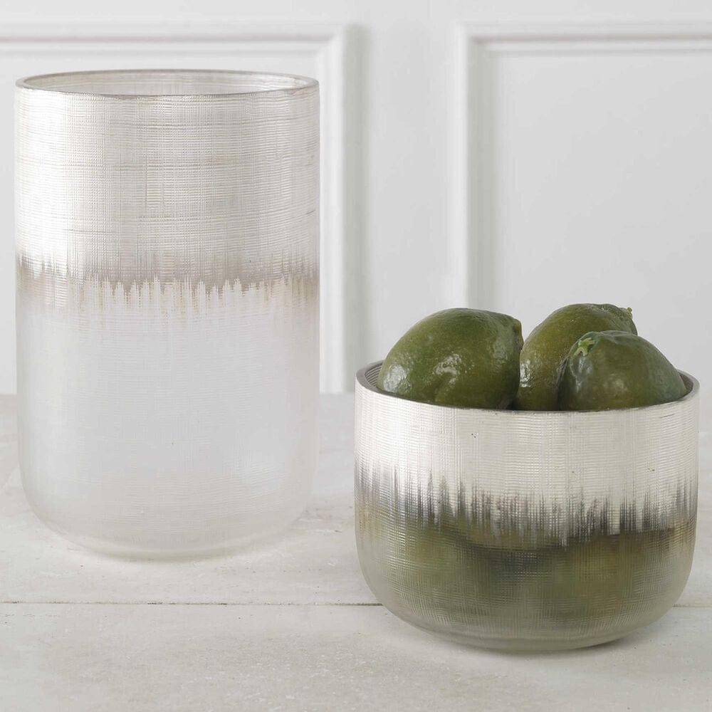 Uttermost Frost Vase in Silver &#40;Set of 2&#41;, , large