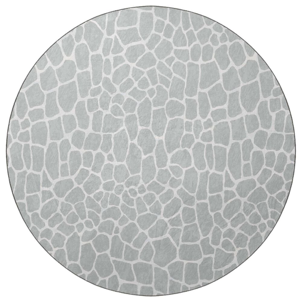 Dalyn Rug Company Akina 8" Round Flannel Area Rug, , large