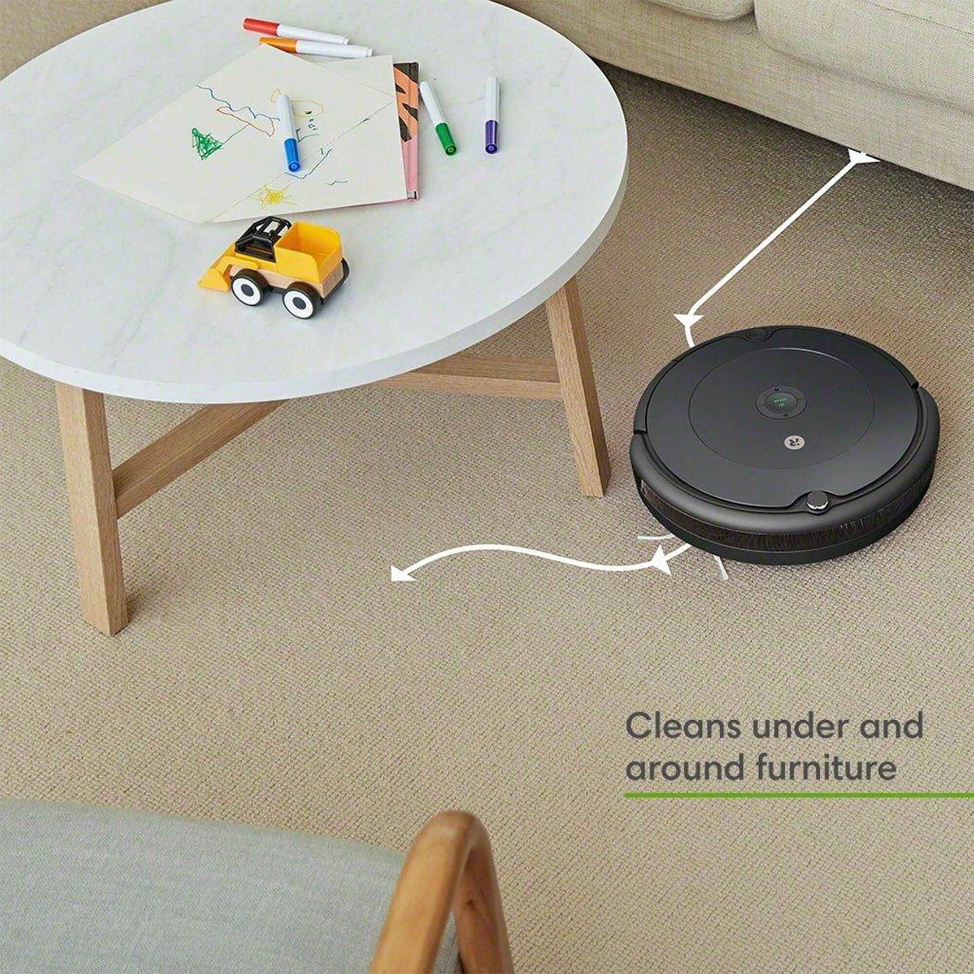 Roomba for large shop house