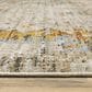 Oriental Weavers Bauer Stressed Abstract 2"3" x 7"6" Beige Runner, , large