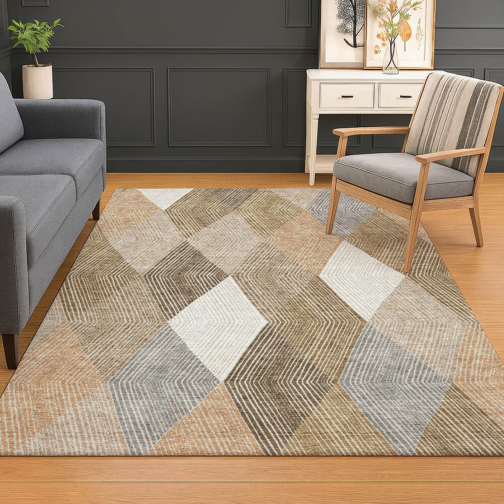 Dalyn Rug Company The Reserve TR11 Copper 8" x 10" Indoor/Outdoor Area Rug, , large