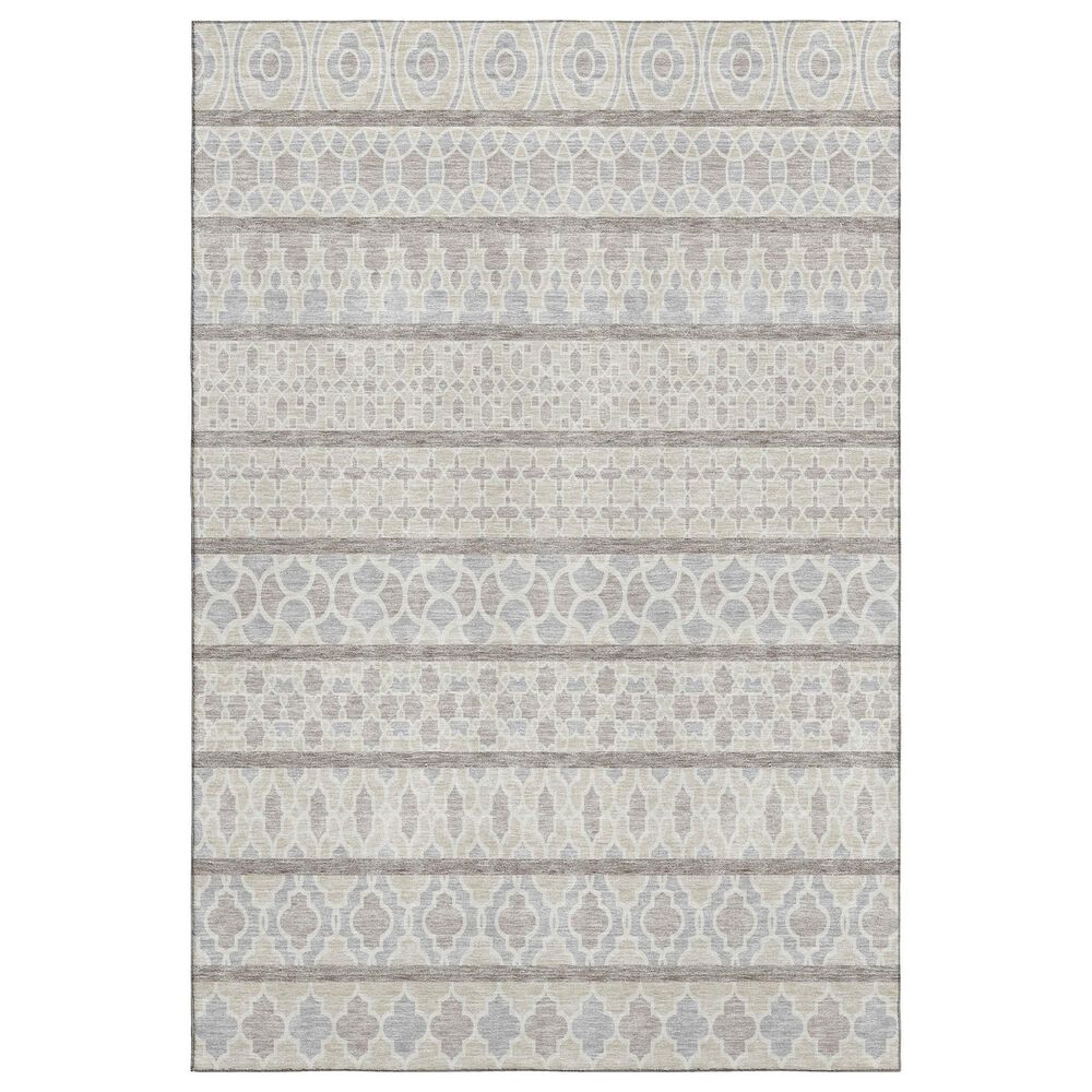 Dalyn Rug Company Neo NO5 3" x 5" Ivory Area Rug, , large