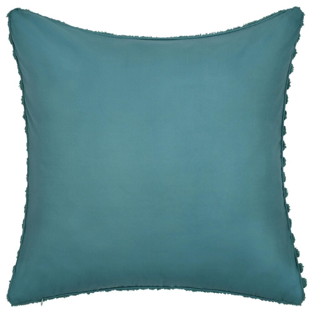J. Queen New York Darby 26&quot; Square Euro Pillow Sham in Teal, , large
