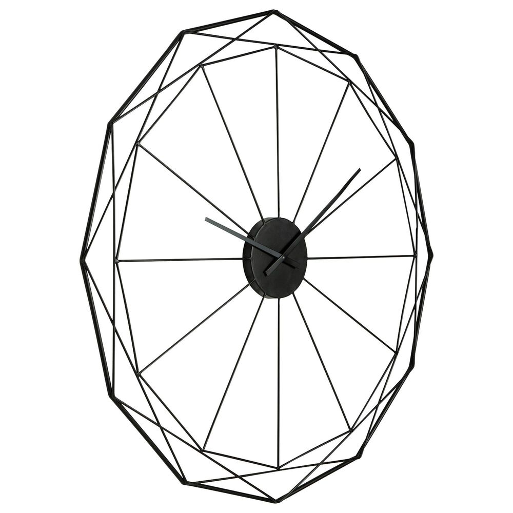 Ashley Arkthorne Wall Clock in Black, , large