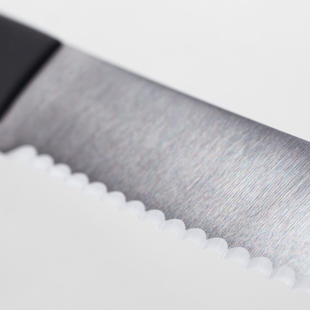 Wusthof Gourmet 5&quot; Tomato Knife in Stainless Steel and Black, , large