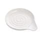 HIC Kitchen Swirl Spoon Rest in Porcelain White, , large