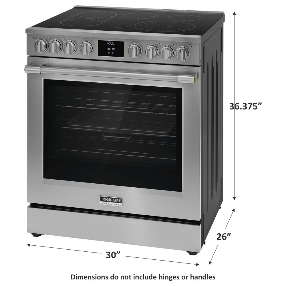 Frigidaire Professional Professional 6.2 Cu. Ft. Slide-In Electric Range with No Preheat in Stainless Steel, , large