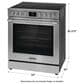Frigidaire Professional Professional 6.2 Cu. Ft. Slide-In Electric Range with No Preheat in Stainless Steel, , large