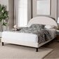 Baxton Studio Pelagia Queen Platform Bed in Cream, , large