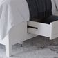 Urban Home Grace Eastern King Storage Bed in Snowfall White, , large