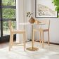 Linon Home Decor Devin Counter Stool in Unfinished (Set of 2), , large