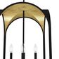 Hunter Dukestown 18" 4-Light Pendant in Natural Iron and Gold Leaf, , large
