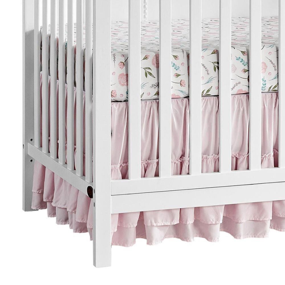 Oxford Baby Briella 4-In-1 Convertible Crib in White, , large