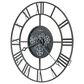 Howard Miller Aiko Wall Clock in Charcoal, , large