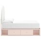 Ashley 4-Piece Full Double Storage Bed Set in Pink, , large