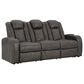 Ashley Fyne-Dyme 3-Piece Power Reclining Living Room Set in Shadow, , large