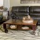 Nicolette Home Pinebrook Rectangle Coffee Table in Natural Pine, , large