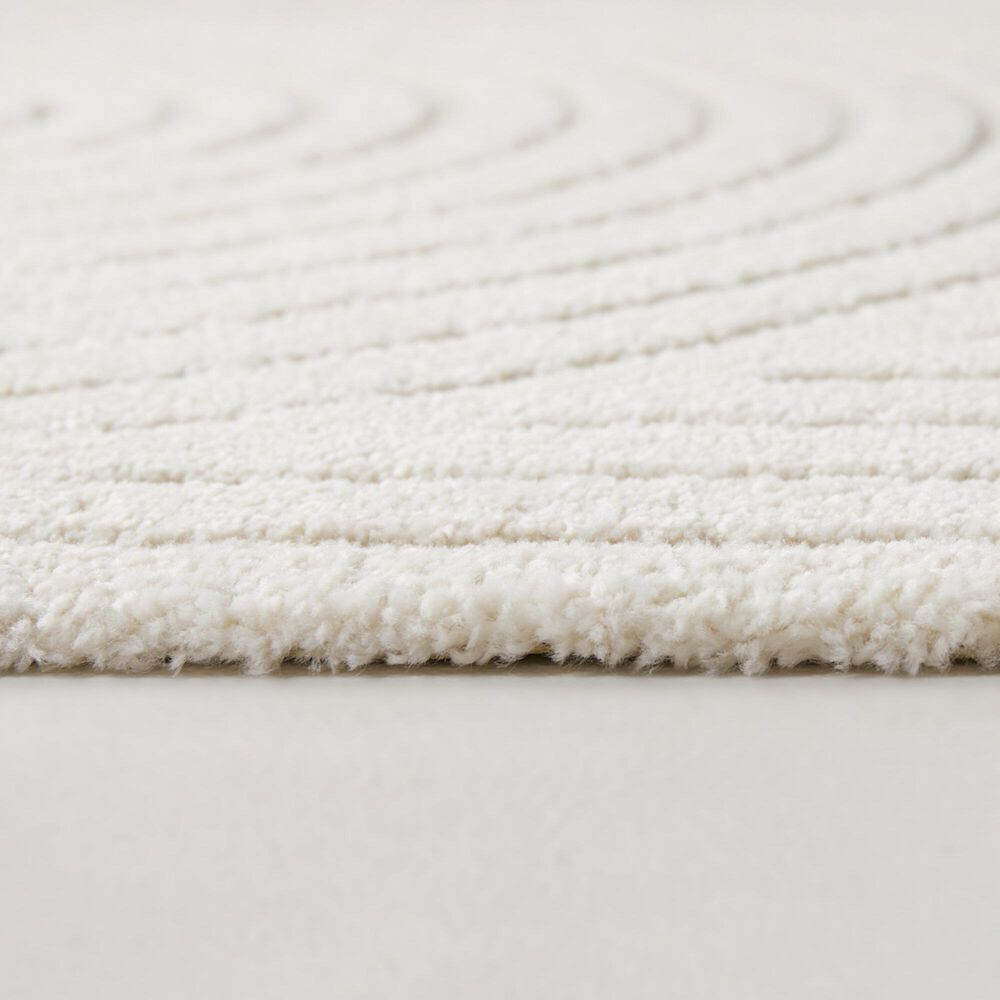 Balta Rugs Cocoon Caserio Cream 5'3" x 7'7" Area Rug, , large