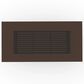 Caracole Pinstripe Dark Dining Table in Dark Chocolate, Rich Walnut and Smoked Bronze - Table Only, , large
