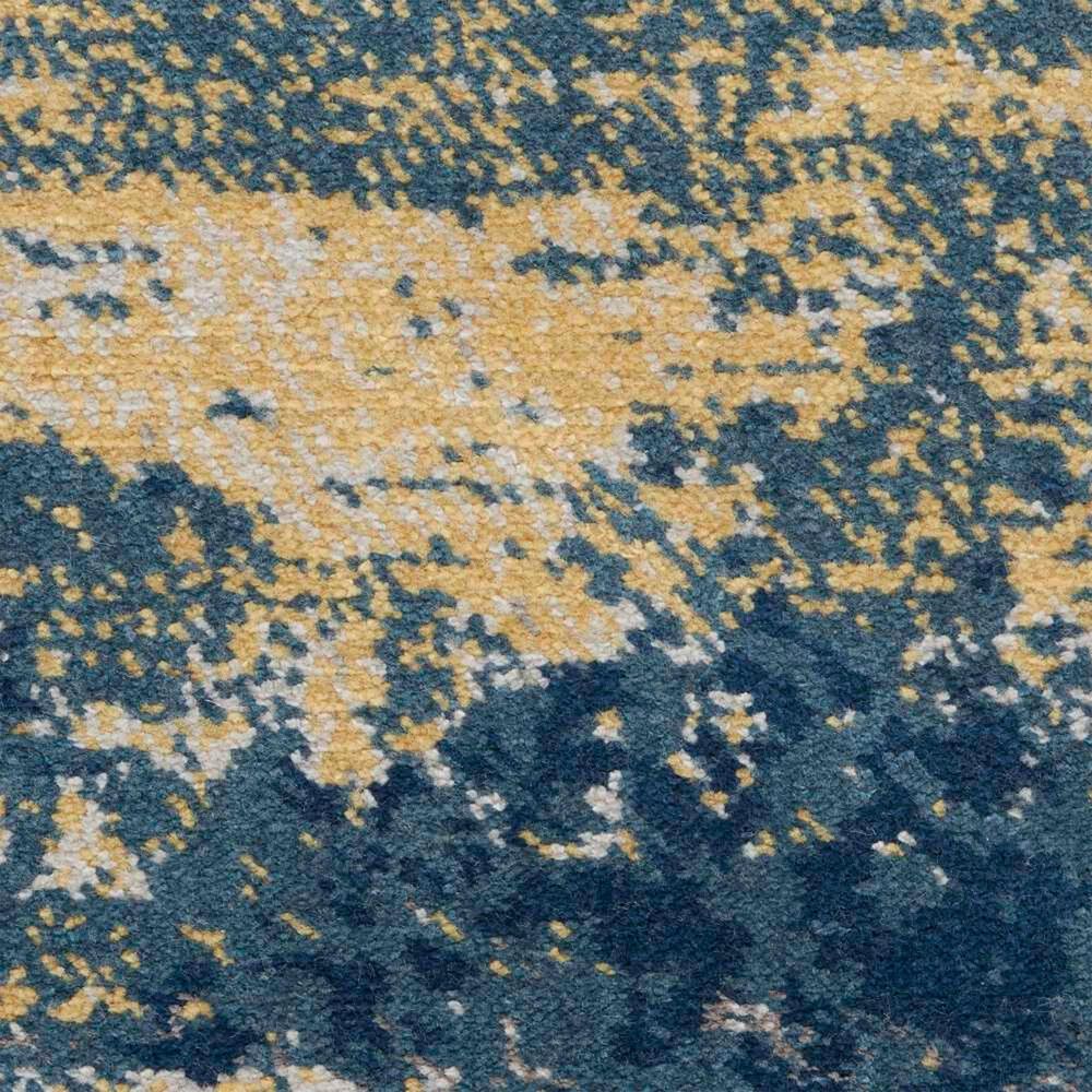 Nourison Twilight 2&#39; x 3&#39; Navy and Gold Area Rug, , large