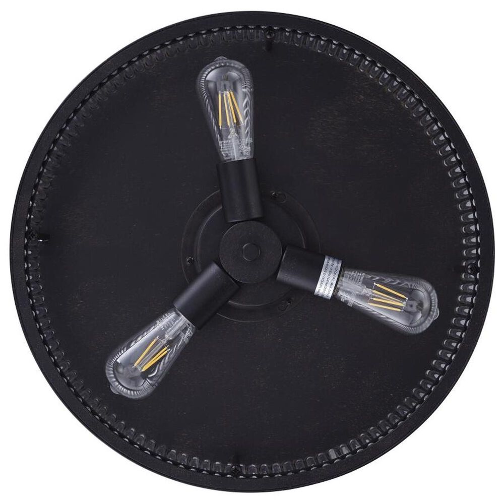 Beacon Lighting Corbelle 48&quot; Retractable Blade with Smoke Blades Ceiling Fan in Antique Black, , large