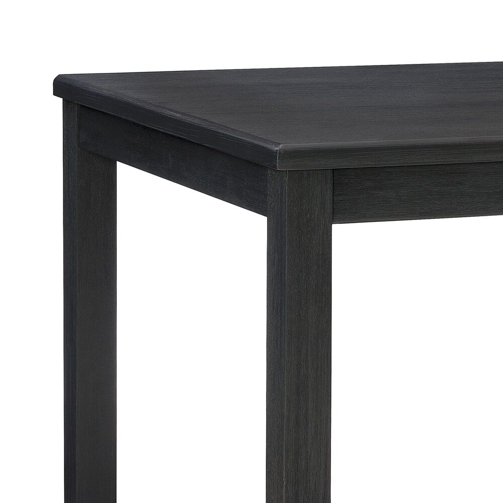Linon Home Decor Jorissen Dining Table in Dark Charcoal - Table Only, , large