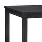 Linon Home Decor Jorissen Dining Table in Dark Charcoal - Table Only, , large