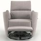 Eastern Shore Compass Power Swivel Glider with USB in Pebble, , large