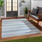Surya Eagean EAG-2337 Navy, Light Blue, Blue and White 10" x 13"11" Indoor/Outdoor Area Rug, , large
