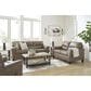 Ashley Navi Stationary Sofa in Fossil, , large