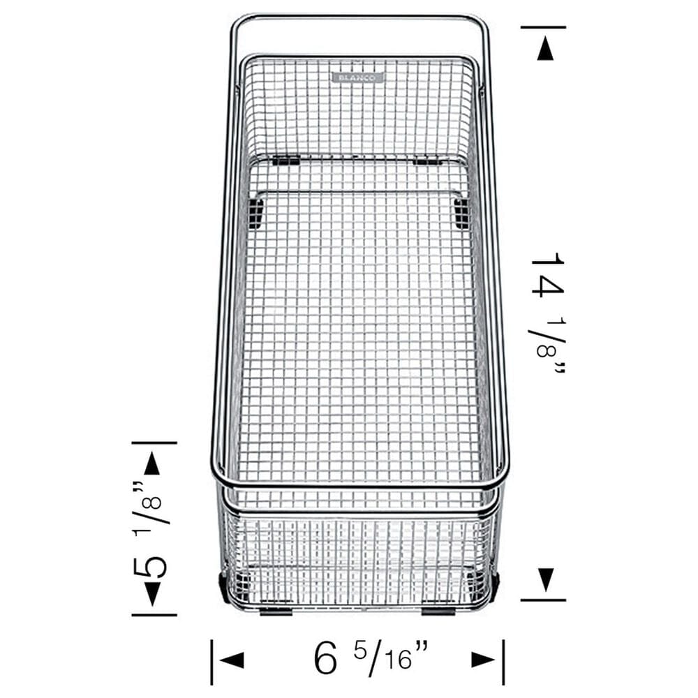 Blanco Precis Mesh Basket in Stainless Steel, , large