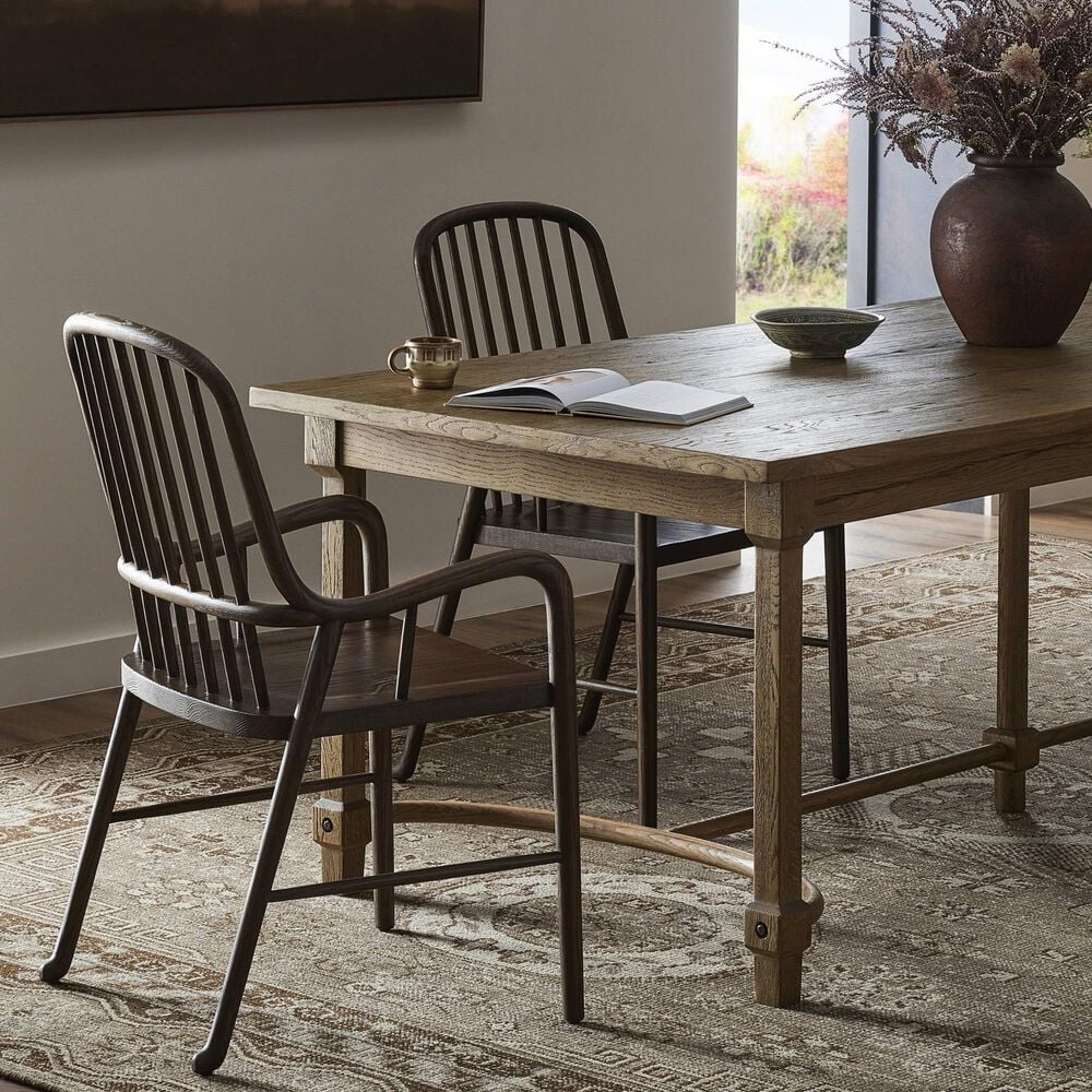 Four Hands Brenna Arm Chair in Drifted Oak, , large