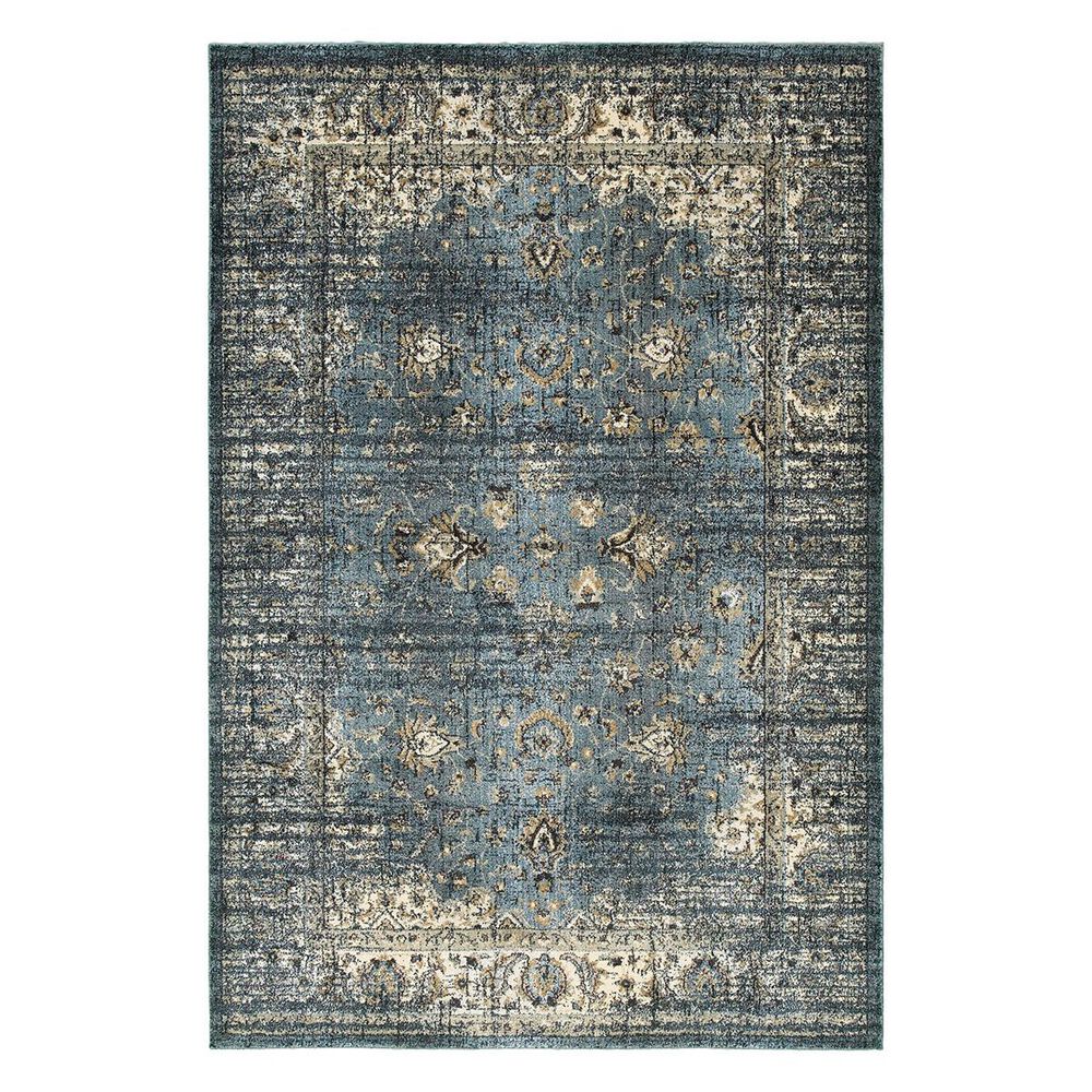 Oriental Weavers Empire 114L 5"3" x 7"6" Blue/Ivory Area Rug, , large
