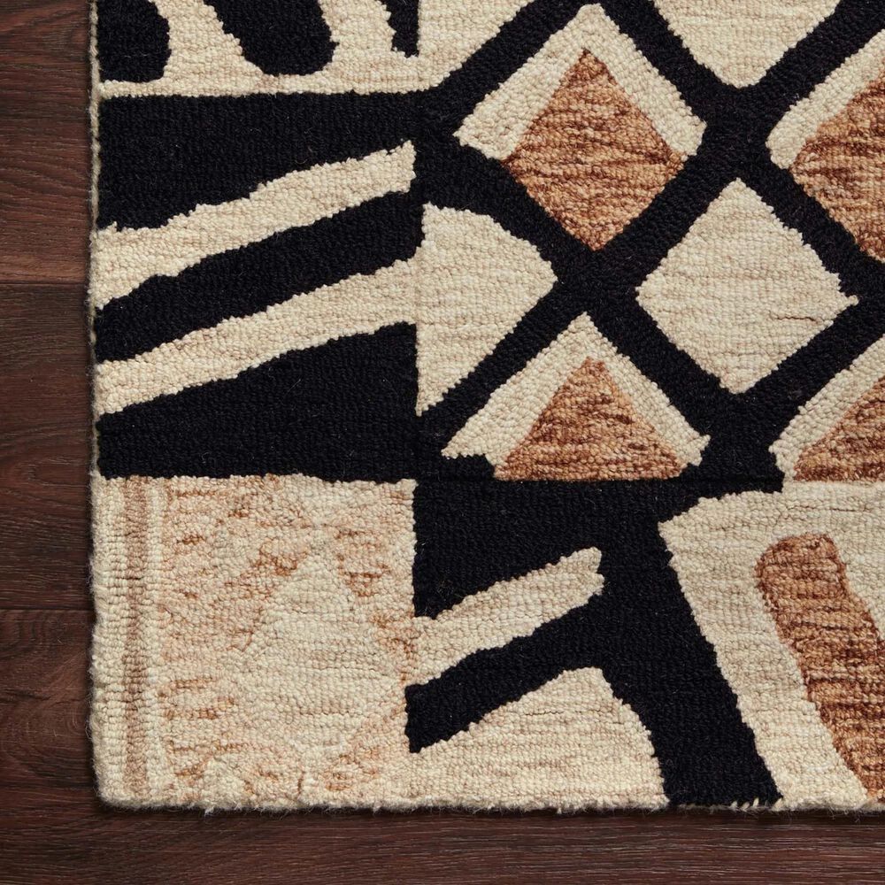 Loloi Nala NAL-02 2&#39;6&quot; x 7&#39;6&quot; Tobacco and Natural Runner, , large