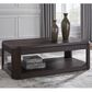 Ashley Carlibrie Lift Top Cocktail Table in Warm Brown, , large