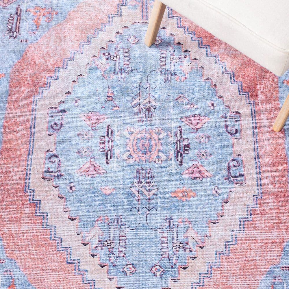 Safavieh Serapi 4&#39; x 6&#39; Light Blue and Beige Area Rug, , large