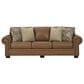 Ashley Carianna Stationary Sofa in Caramel, , large