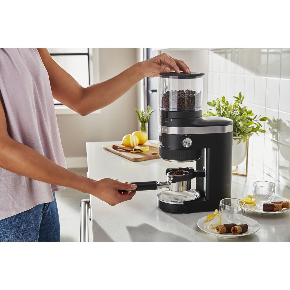 KitchenAid - Burr Coffee Grinder - Matte Black