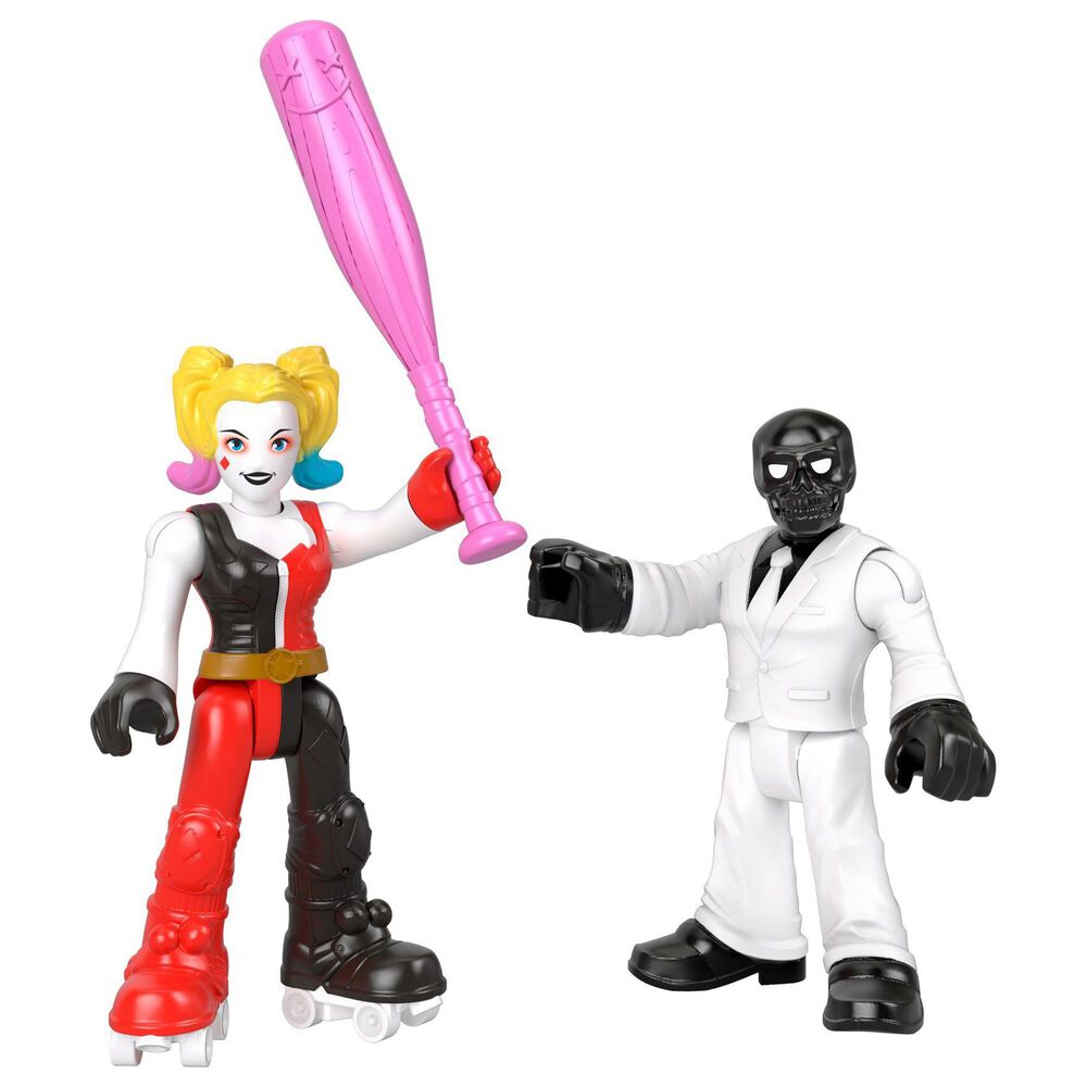 Imaginext DC Super Friends Harley Quinn and Black Mask, , large