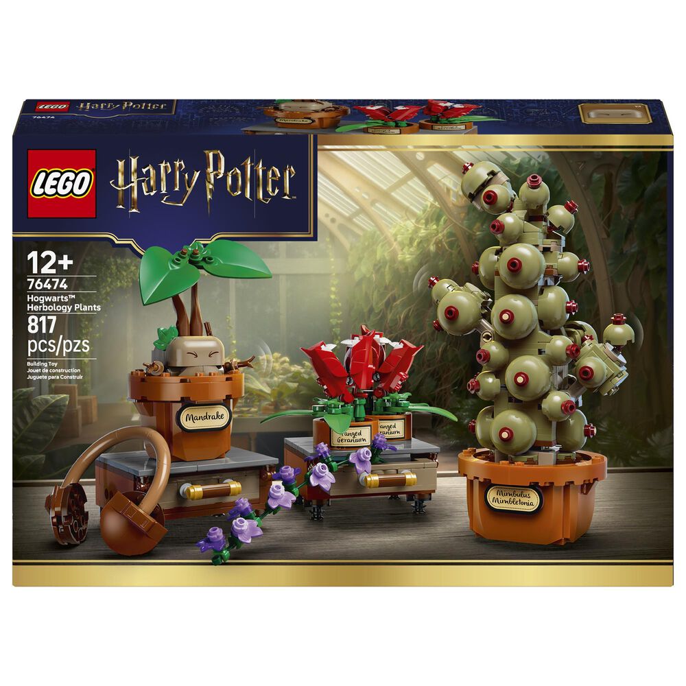 LEGO Harry Potter Hogwarts Herbology Plants Building Set, , large