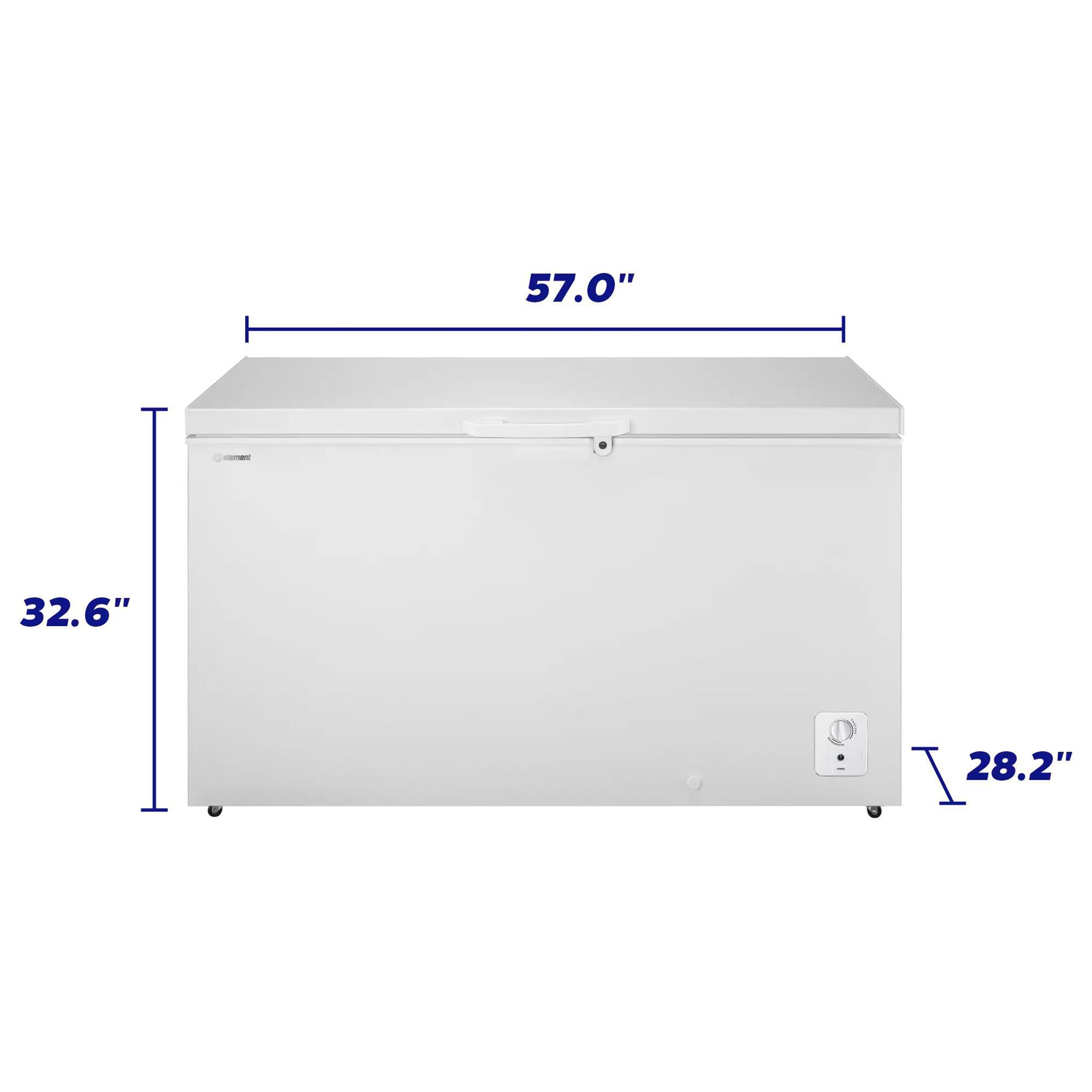 Element 14.7 Cu. Ft. Freestanding Chest Freezer in White