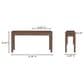 CityLine Wiley Console Table in Vintage Brown, , large