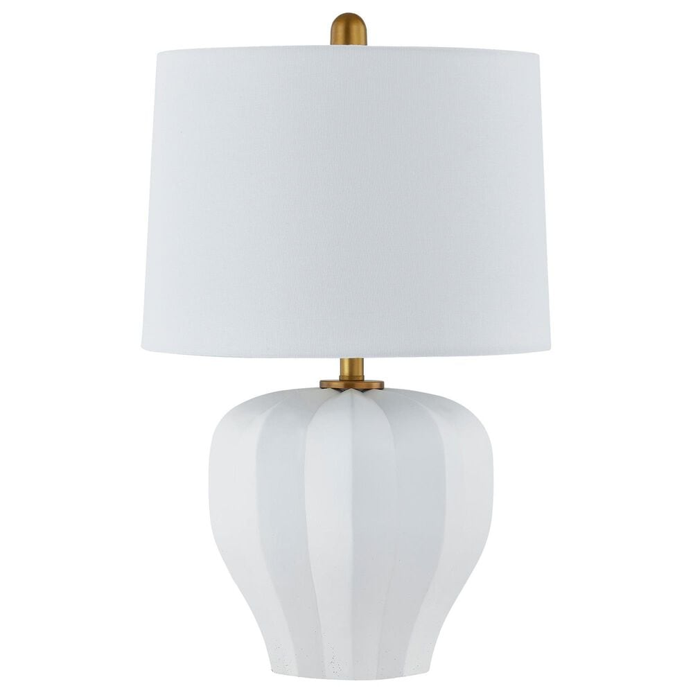 Southern Lighting Gwyneth Table Lamp in White, , large