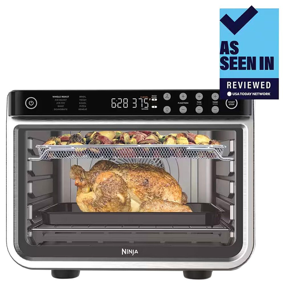 Ninja Foodi 10-In-1 XL Pro Air Fry Oven in Black Stainless Steel, , large